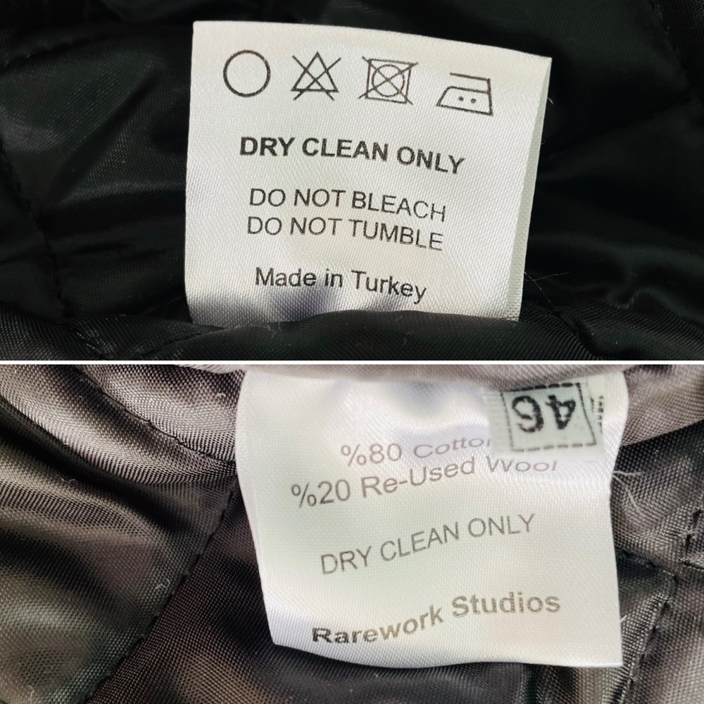 Rarework Studio Sherpa Aztec Bomber Jacket - Picture 10 of 12